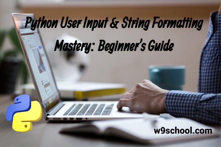 Python User Input & String Formatting Mastery: Beginner's Guide